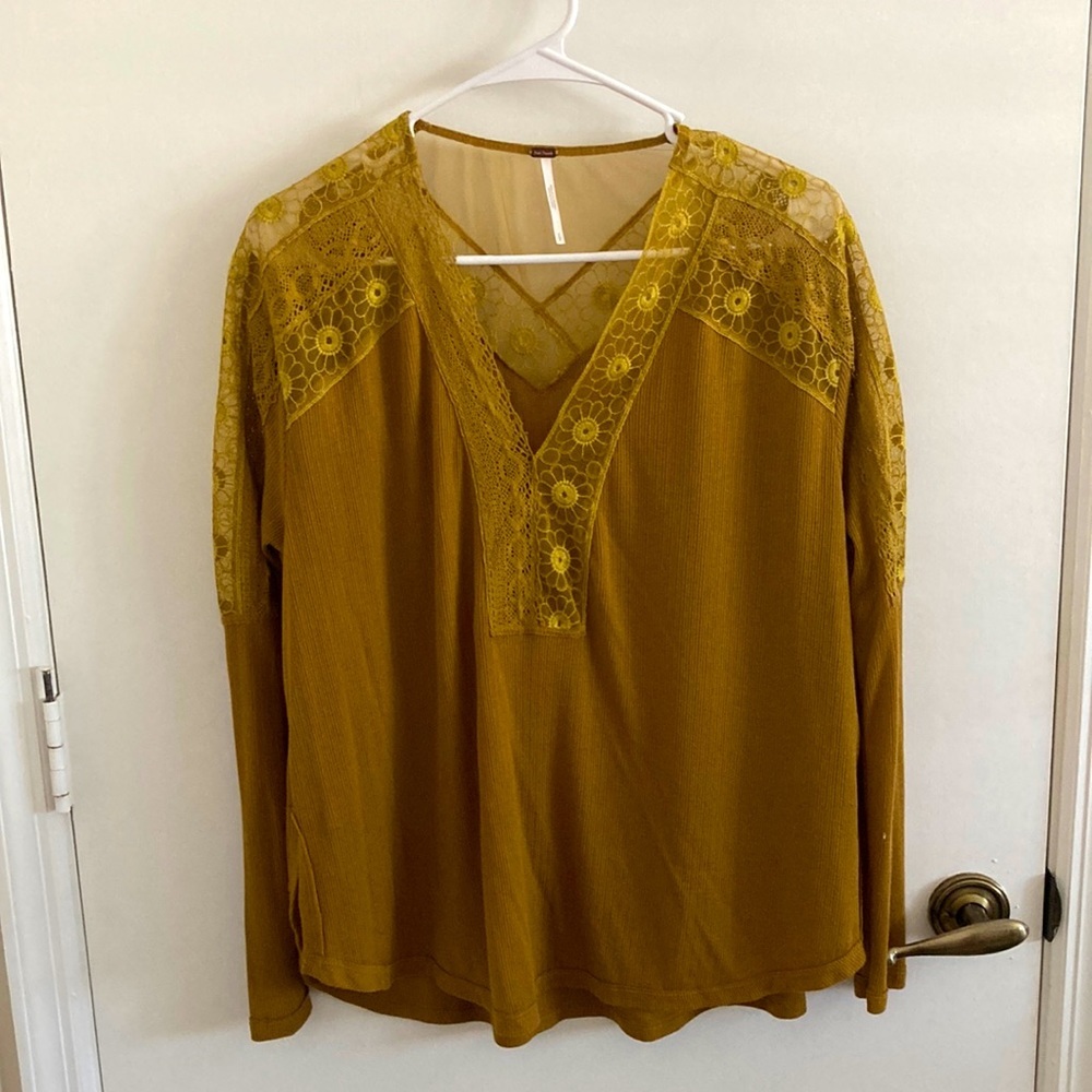 Free people Lola lace top